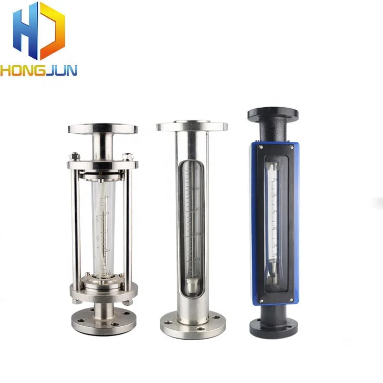 

LZB glass tube variable area flow meter Rotameter