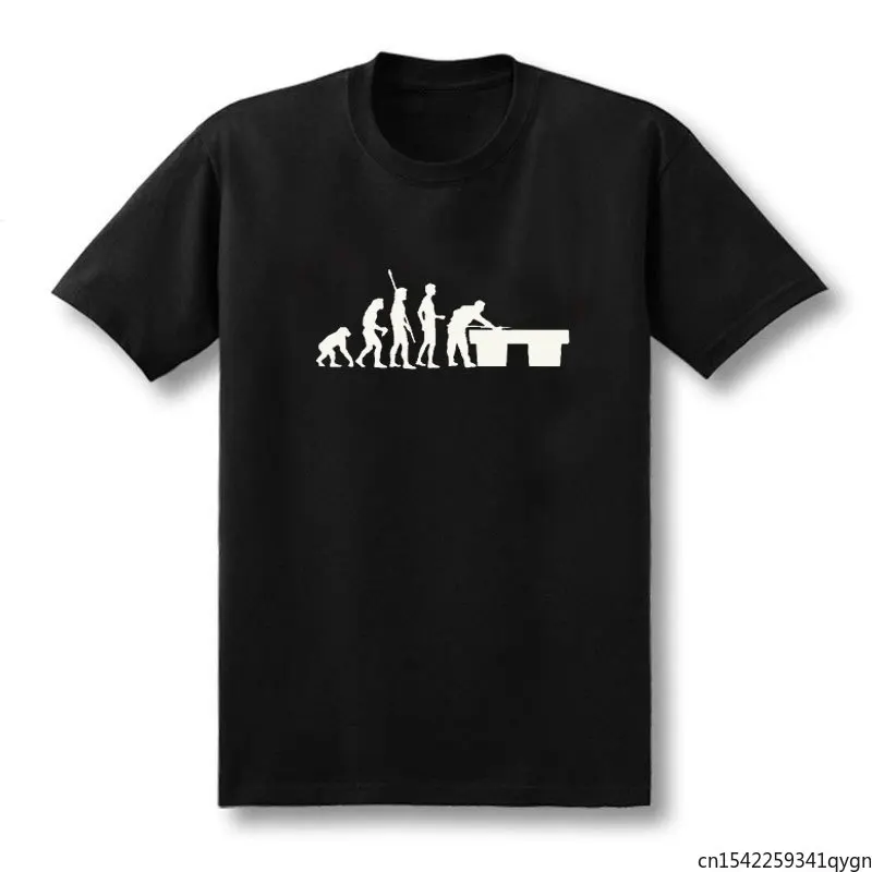 

Summer Brand Billiards T-shirt Men Short Sleeve Casual Tshirt