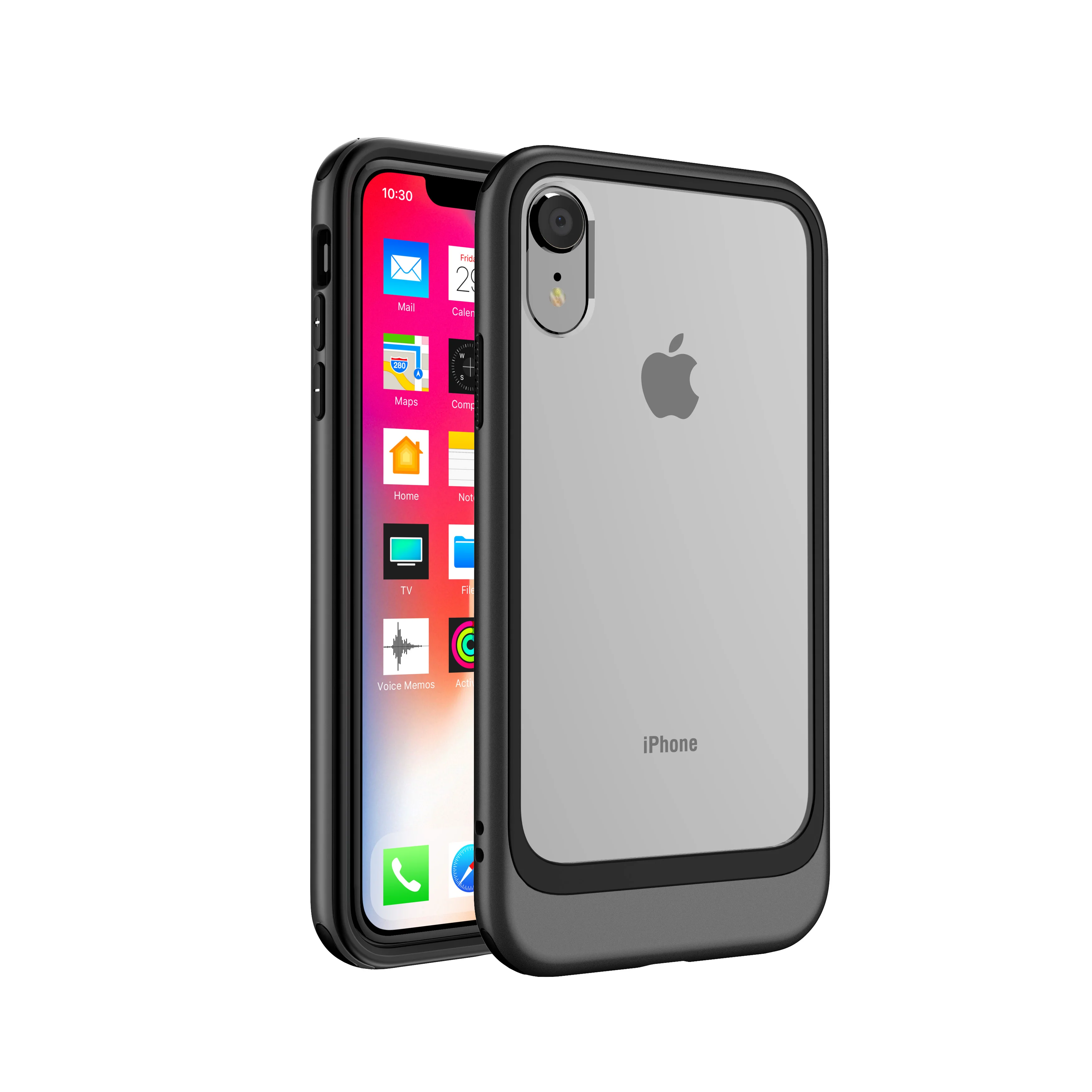Противоударный чехол для телефона карамельного цвета iPhone 11 Pro Max 7 8 Plus X XR XS
