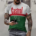 Мужская футболка с короткими рукавами, футболка с 3D-принтом персикового масла, новинка 2021