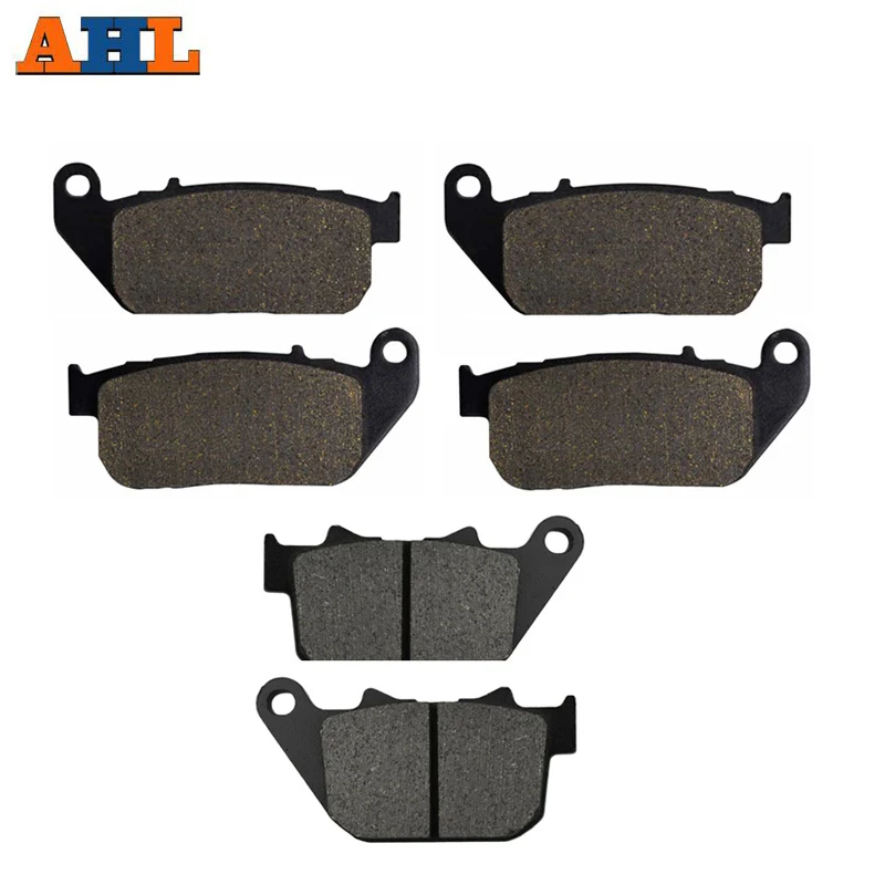 AHL мотоциклетные передние и задние тормозные колодки диски для Harley XL883R Sportster 2005 2014