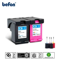befon 650xl ink cartridge replacement for hp 650 hp650 xl compatible for hp deskjet 1015 1515 2515 2545 2645 3515 4645 printer