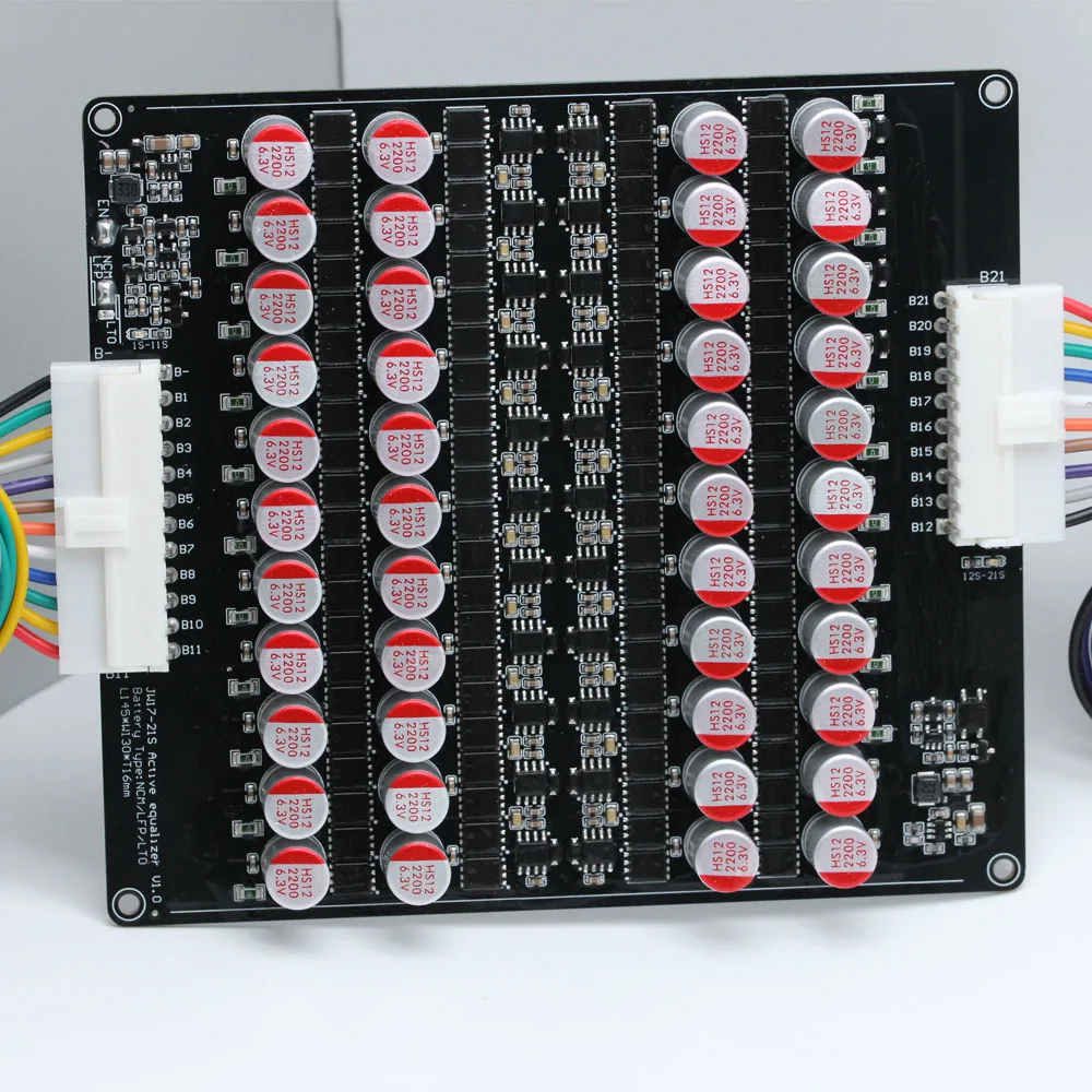 Балансирующий активный эквалайзер BMS 4S литий ионный фосфатный 4 2 8S 14S 17S 21S 5A