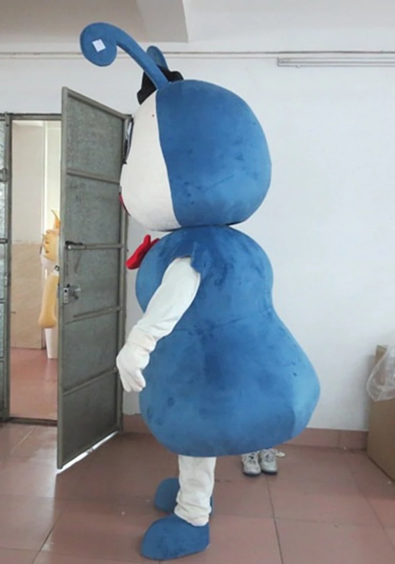 

Popular Blue Ant Mascot Costume Suits Cosplay Party Game Dress Outfits Promotion Carnival Halloween Xmas Easter Adults Fursuit