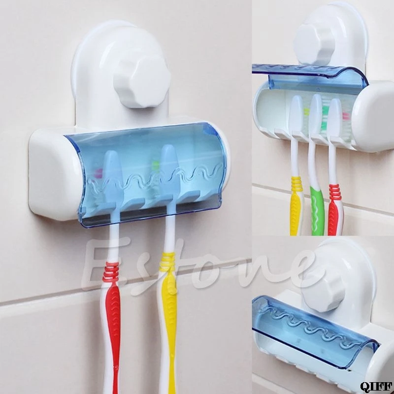 Зубная щетка SpinBrush Пластик всасывания 5 настенная подставка для зубных щеток крепление стойки дома Аксессуары для ванной комнаты