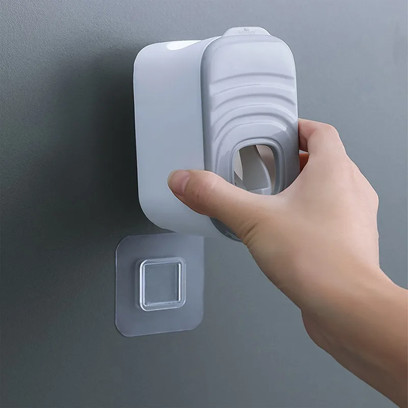 Настенный дозатор зубной пасты автоматический пылезащитный держатель для