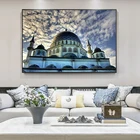 Алмазная 5D Вышивка облако, картина сделай сам, полноразмерная, круглая, мозаика с бусинами, для домашнего декора, AA2807