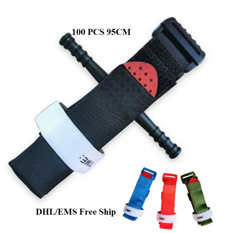 100 PCS Wholesale Tactical Military CAT Tourniquet Tirst Aid Tool Emergency 95CM KS0054 | Спорт и развлечения