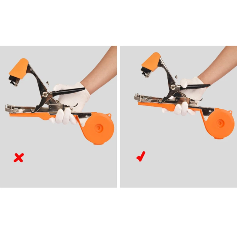 

Tying Machine Plant Garden Tape Grape Vine Branch Tomato Cucumber Pepper Flower Stapler Tying Device Tied Rattan Garden Tools