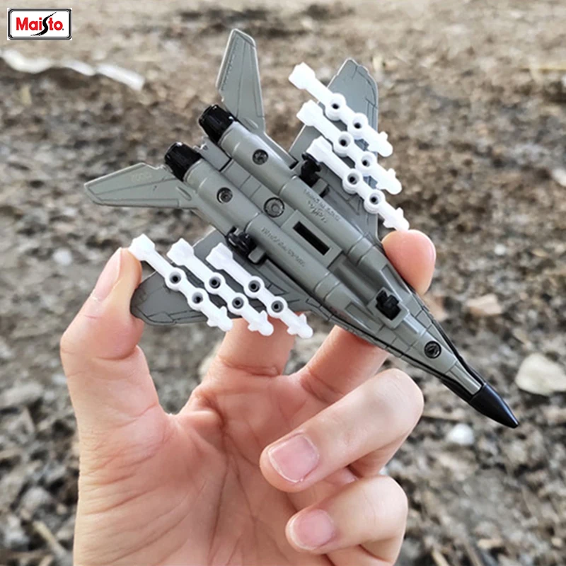 Оригинальный самолёт Maisto модель MIG-29 F-117 самолета литье под давлением игрушка