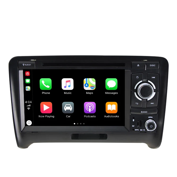 CarExc 7 дюймов Android 9,0 Радио беспроводной CarPlay gps Навигация DVD плеер для Audi TT MK2 8J 2006 2007 2008 2009 2010 2011 2012