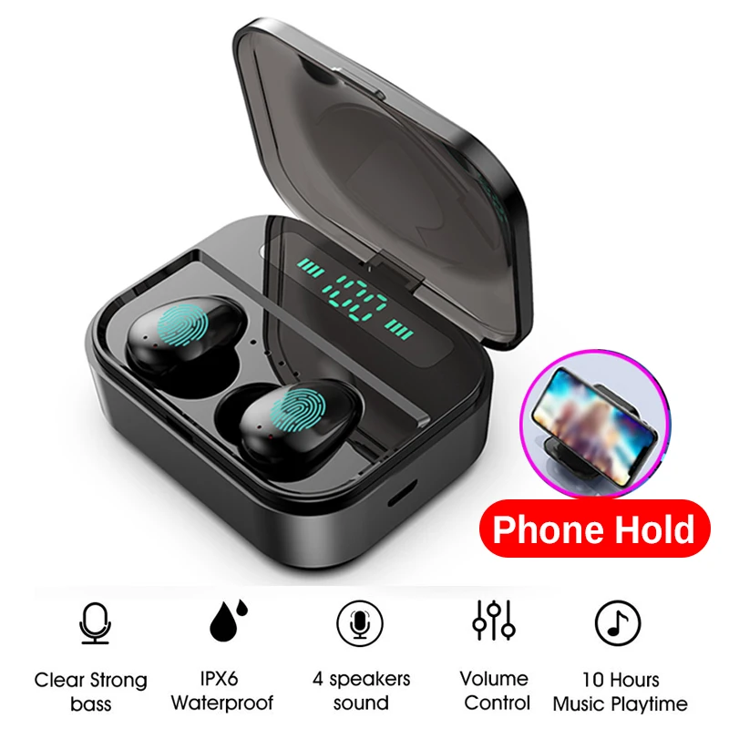 TWS Bluetooth 5 0 наушники беспроводные Earbus для huawei Nine mate20 p20 p20pro p30 p30pro HONOR|Наушники и