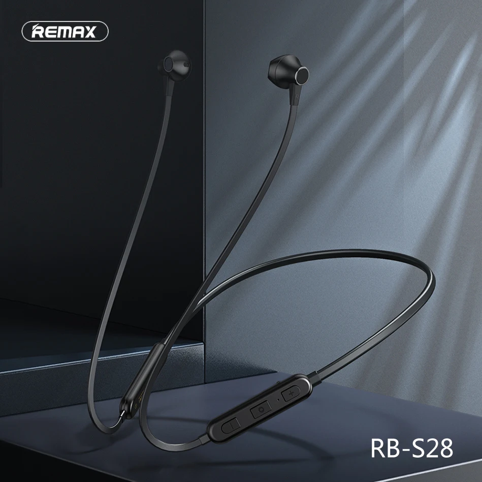 Беспроводные Bluetooth наушники Remax RB S28 Спортивная стереогарнитура с защитой от пота