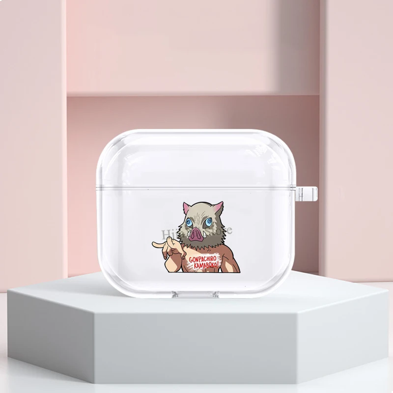 

Чехол Inosuke Demon Slayer для Apple Airpods 3, мягкий чехол для Airpods Pro Airpods 2, беспроводные наушники Funda