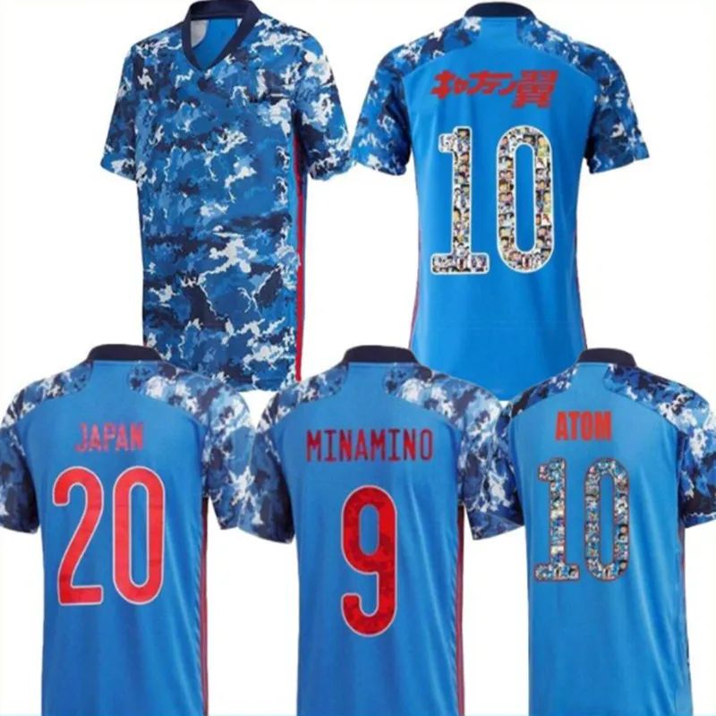 

new 2020 -21 Japan shirt NAKAJIMA KAGAWA SHIBASKI MINAMINO HONDA ATOM OKAZAKI NAGATOMO HASEBE JAPAN Top Quality shirt