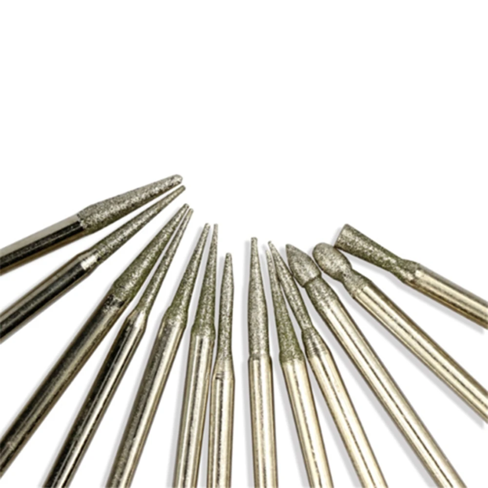 90 шт 1/8 дюймов для конических фрез алмазные шлифовальные заусенцев комплект