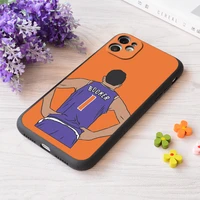 for iphone devin booker back to print soft matt apple iphone case