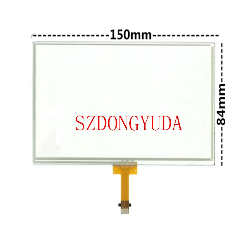 

6.1 inch 12 pins touch Screen panel Digitizer glass for 2015 camry RAV4 LA061WQ1TD04 LA061WQ1(TD)(04) LCD 150*84