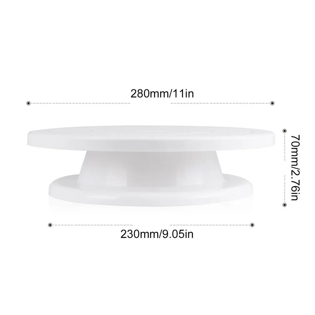 

6 Pcs/set Pastry Turntable Kit Cake Decorating Supplies Baking Tools Accessories Rotating Stand Mounting Turntable Set