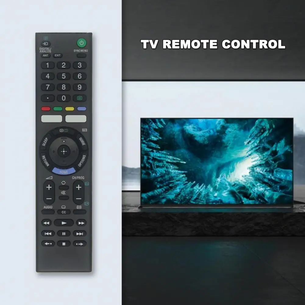 

Black Useful Black ABS Smart TV Control Compact TV Remote Control Multifunctional