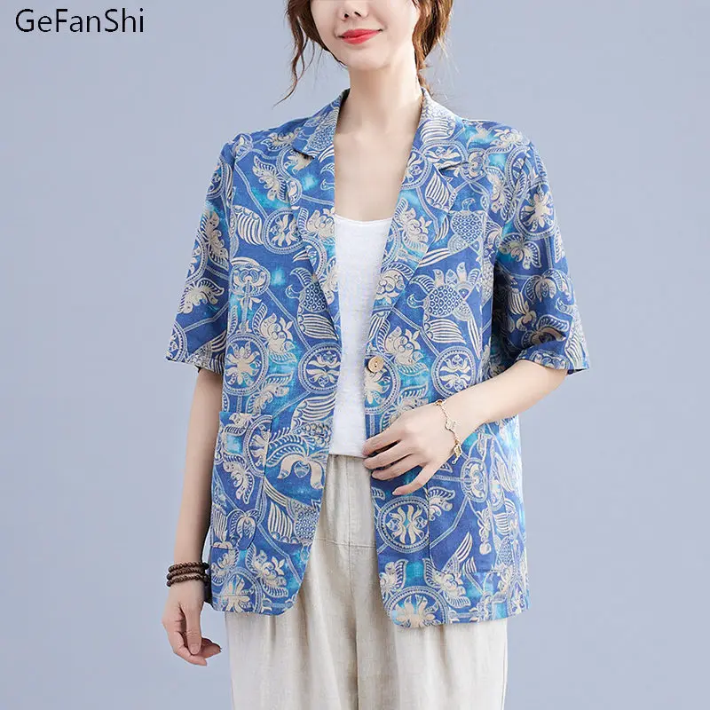 

Новинка, женский летний осенний костюм, модный тонкий повседневный офисный элегантный женский милый костюм с полурукавами, верхняя одежда