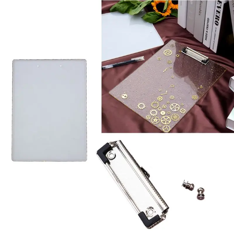 Ручная работа вертикальная папка для файлов полимерные формы портфолио доска