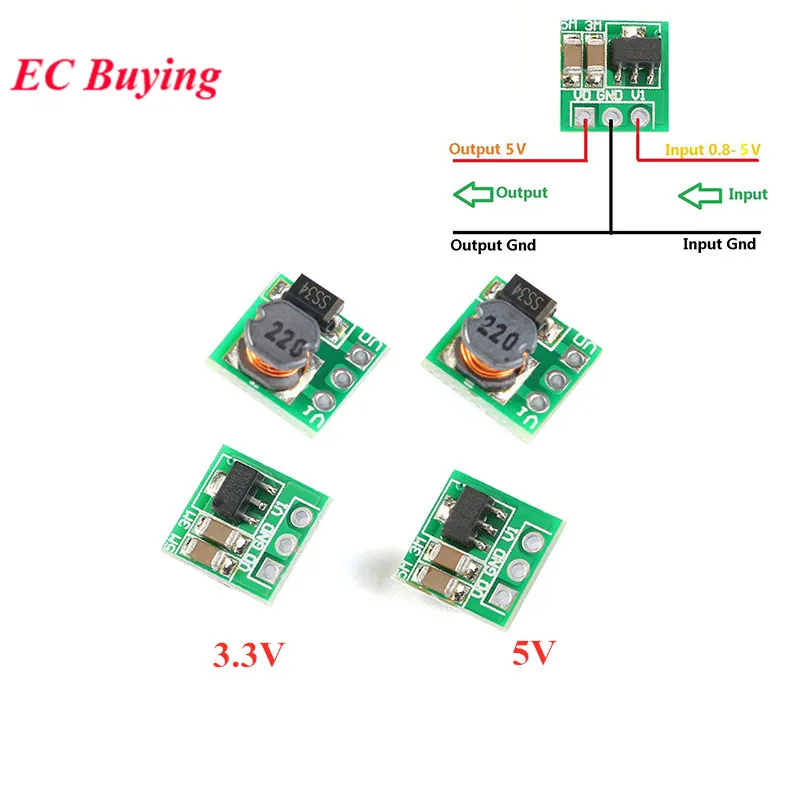 5 шт. Модуль повышения мощности от 0 9 3 В до 500 мА в для Arduino модуль преобразователя