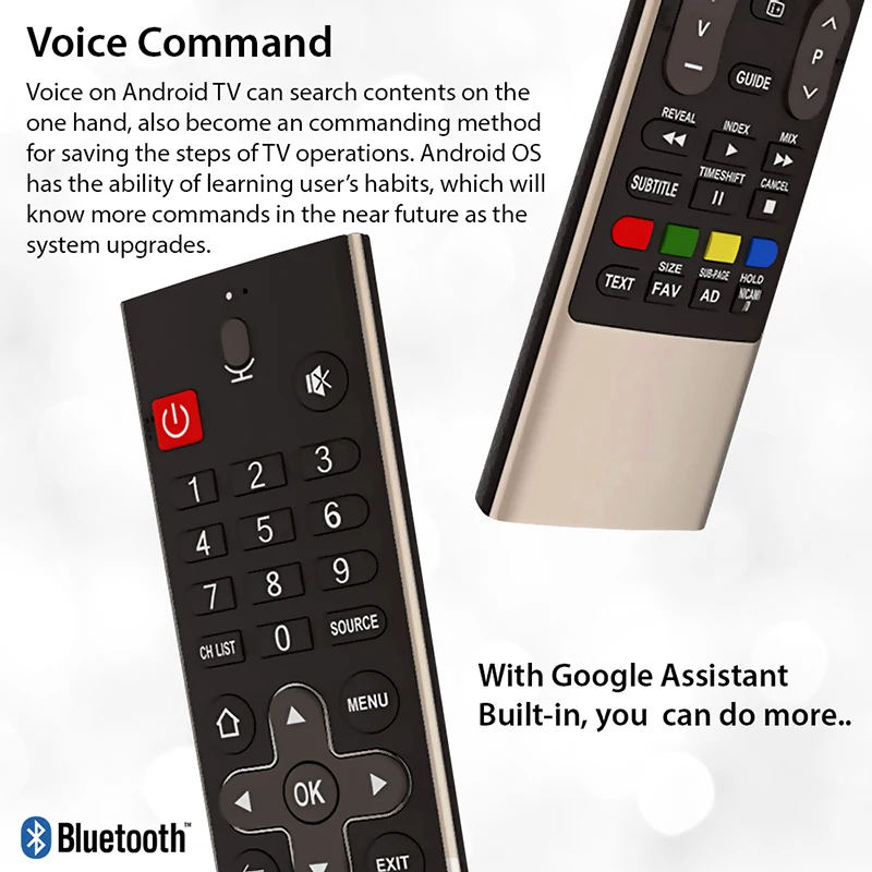 Новый оригинальный телефон для Skyworth Coocaa Voice Android Smart TV Remote Control 58G2A G6 E6D E3 S5G Netflix Google
