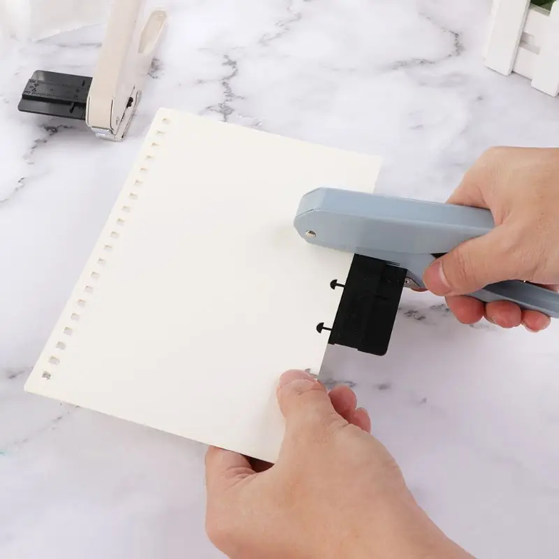 

Mushroom Hole T-type Office Punches Paper Cutter Loose Sheet DIY School Supplies Scrapbooking Puncher Binding Holes Dropship
