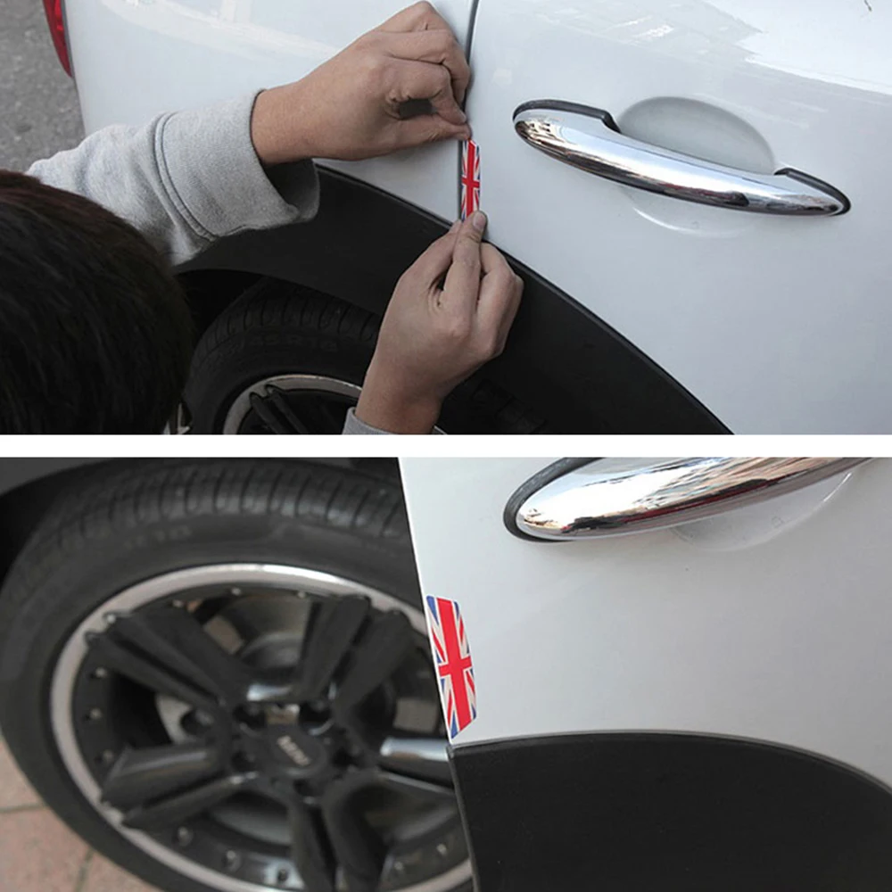 Автомобильный Стайлинг протектор двери края устойчивые к краям наклейки для Mini