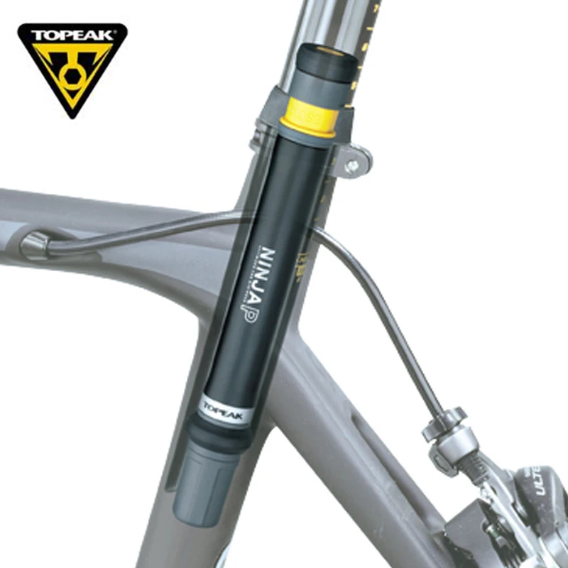 Topeak NINJA P мини насос для велосипеда дорожный велосипед 160psi Presta клапан портативный