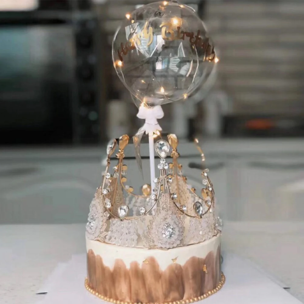 5Pcs/set Balloon Sticker for Bubble Ballons Bobo Clear Helium Baby Shower Birthday Party Decoration Wedding Props Supplies | Дом и сад