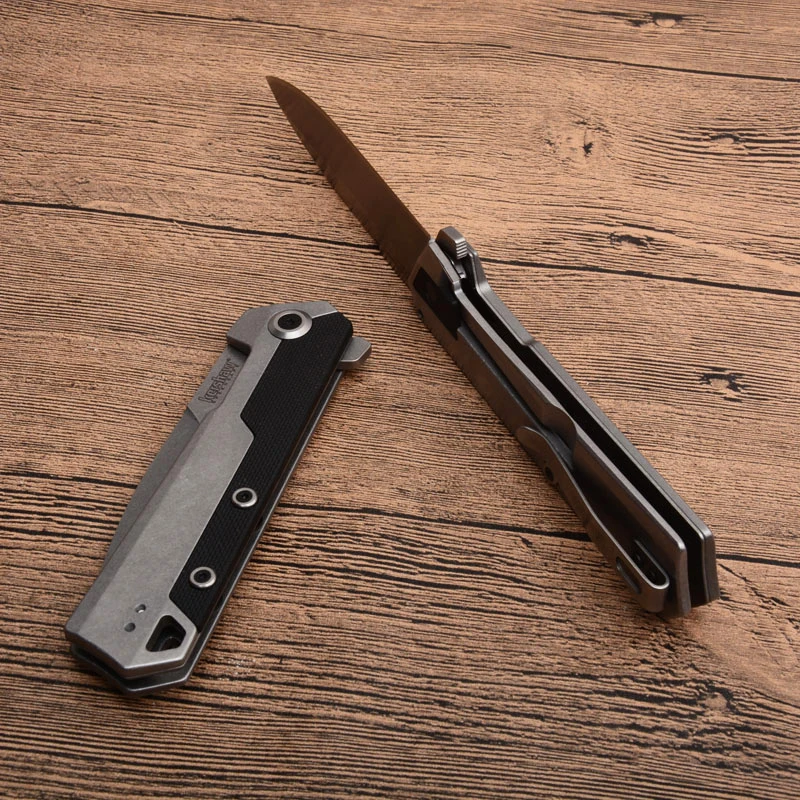 Новейший складной нож Kershaw K3860 8Cr13Mov лезвие G10+ стальная ручка для отдыха на природе, охоты, выживания, карманный нож для повседневного использования, ручной инструмент