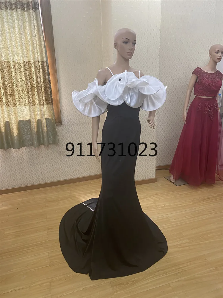 Elegant Floor Length Long Evening Party Dress Women Sexy Off Shoulder Bodycon Maxi Prom Dresses African Clothes | Тематическая