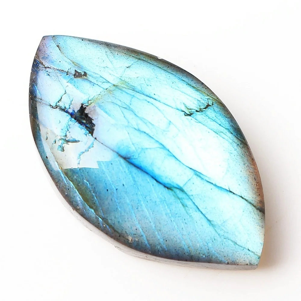 1 шт. Лабрадорит Драгоценный Камень Подвеска свободной формы ювелирные изделия