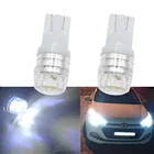 2 шт., Автомобильные светодиодные лампы T10 W5w для указателей поворота