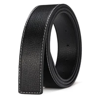 no buckle belt body strap without buckle belts men good male belts businese genuine leather belt high quality
