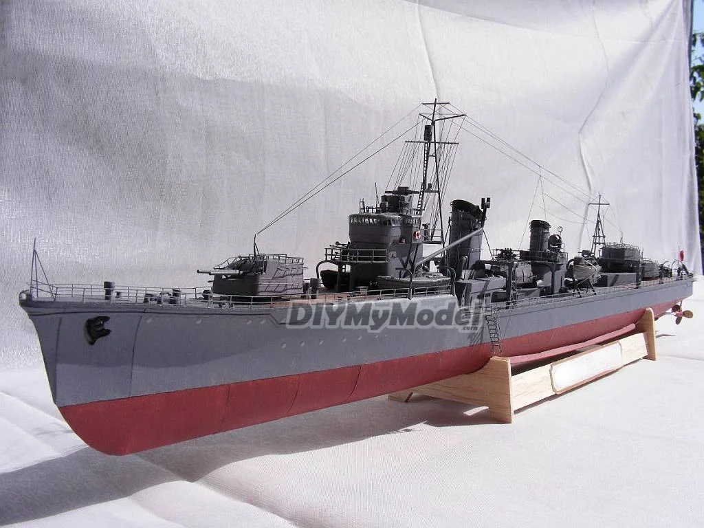 DIYMyModeI destructor japon&eacute;s Xuefeng 1:200, BRICOLAJE, manualidades, Kit de modelos de papel, rompecabezas de juguete hechos a mano, regalo, utillaje de pel&iacute;cula-1