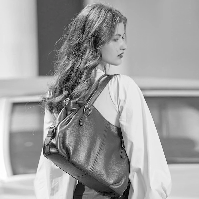 

Сумка женская из натуральной кожи, саквояж кросс-боди из коровьей кожи, Модный Роскошный топ на плечо, 2020