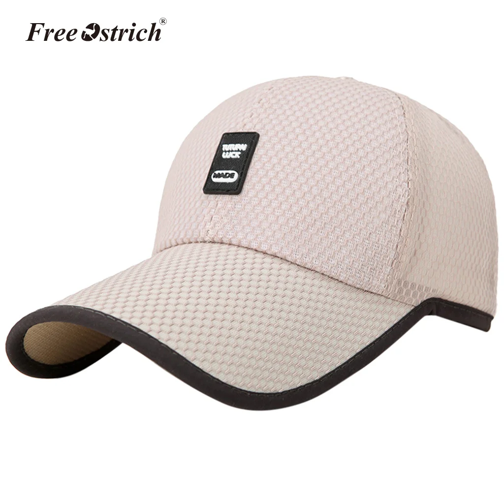 Free Ostrich Fashion Baseball Cap Women Men Summer Man Hat Adjustable Unisex Snapback Hip-hop Outdoor | Аксессуары для одежды