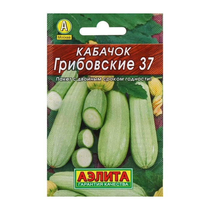 Seeds of Zucchini white-fruited Gribovskie 37 Leader . 1.5 g. 1731697 Garden Sowing Supplies vegetables Botany Flowers Home | Дом и сад