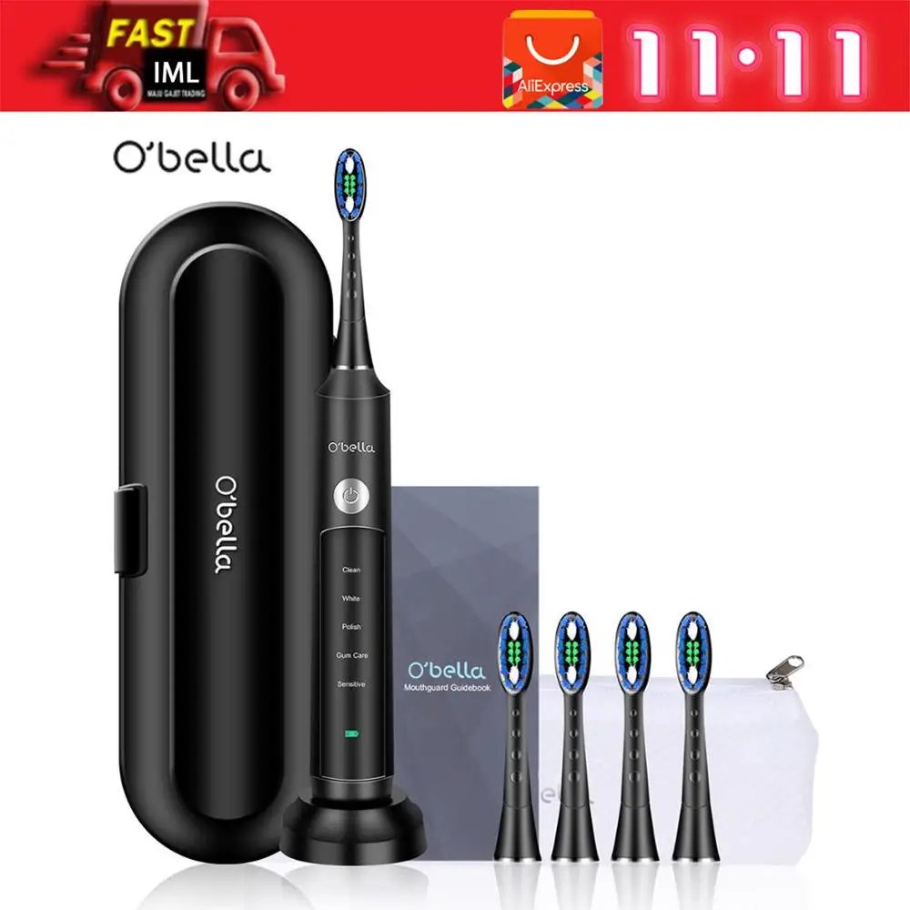 Новинка O➾LLA 071B звуковая электрическая зубная щетка с перезаряжаемой оральной