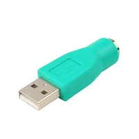 hot 1pc new usb male to for ps2 female adapter converter for computer pc keyboard mouse hot worldwidepromotion wholesale