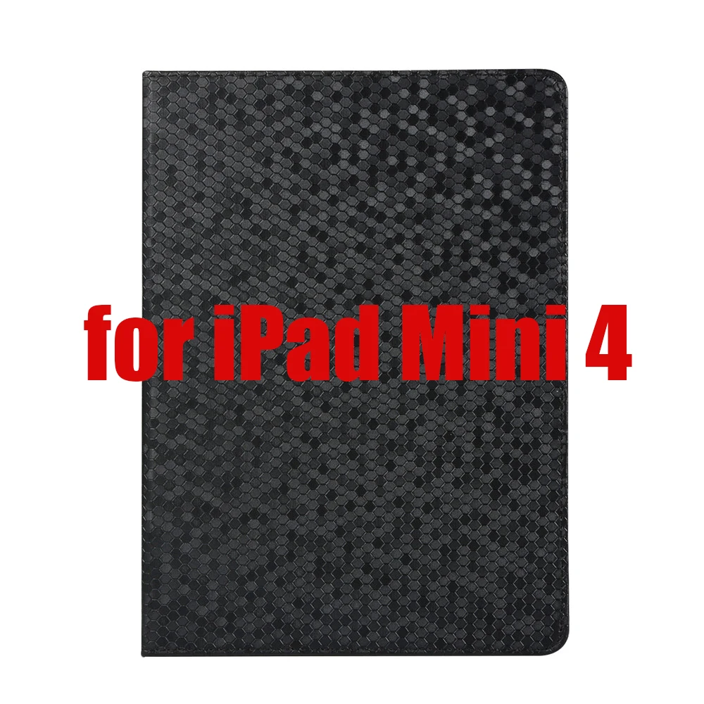 Чехол для iPad Mini 4 3 2 Чехол GOLP матовый флип-стенд Авто Режим сна/Пробуждение Смарт-Чехол для iPad Mini 2 Чехол - Цвет: Black-4