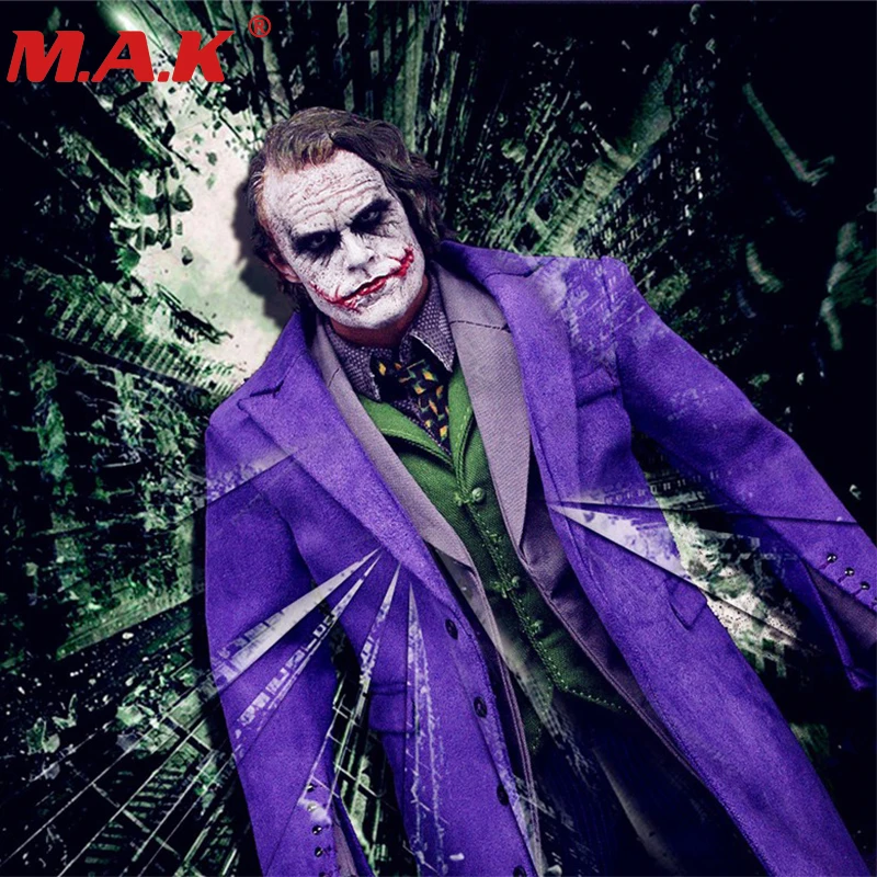 1/6 фигурка Джокера игрушки темный нож злодей фиолетовый F DX01 DX11 без головы и