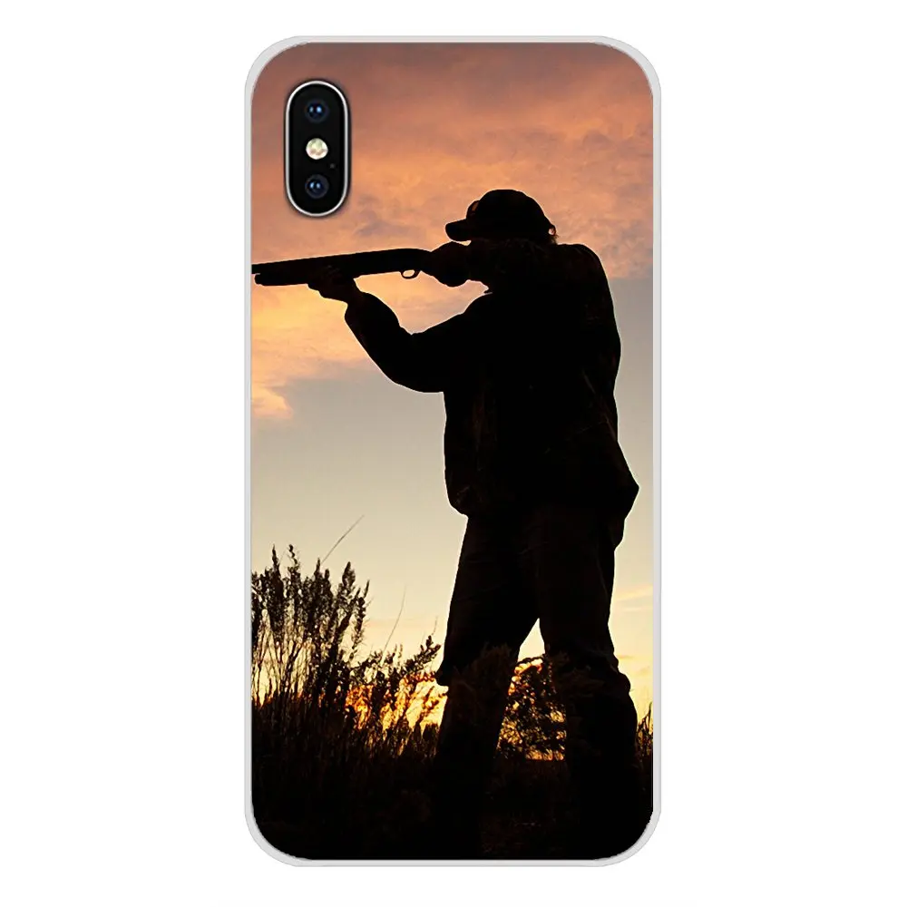 images 10 Для Apple IPhone X XR XS 11Pro MAX 4S 5s 5C SE 6S 7 8 Plus ipod touch 5 6 Browning для охоты на оленя ГОЛОВА ТПУ прозрачные чехлы - Цвет: images 10