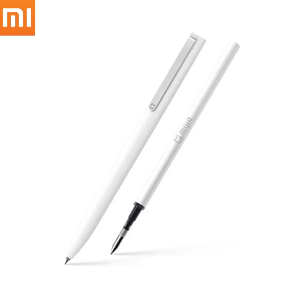 Xiaomi Mijia ручка с 0 5 мм Швейцарский пополнения чернил 143 прокатки шариковая Mi
