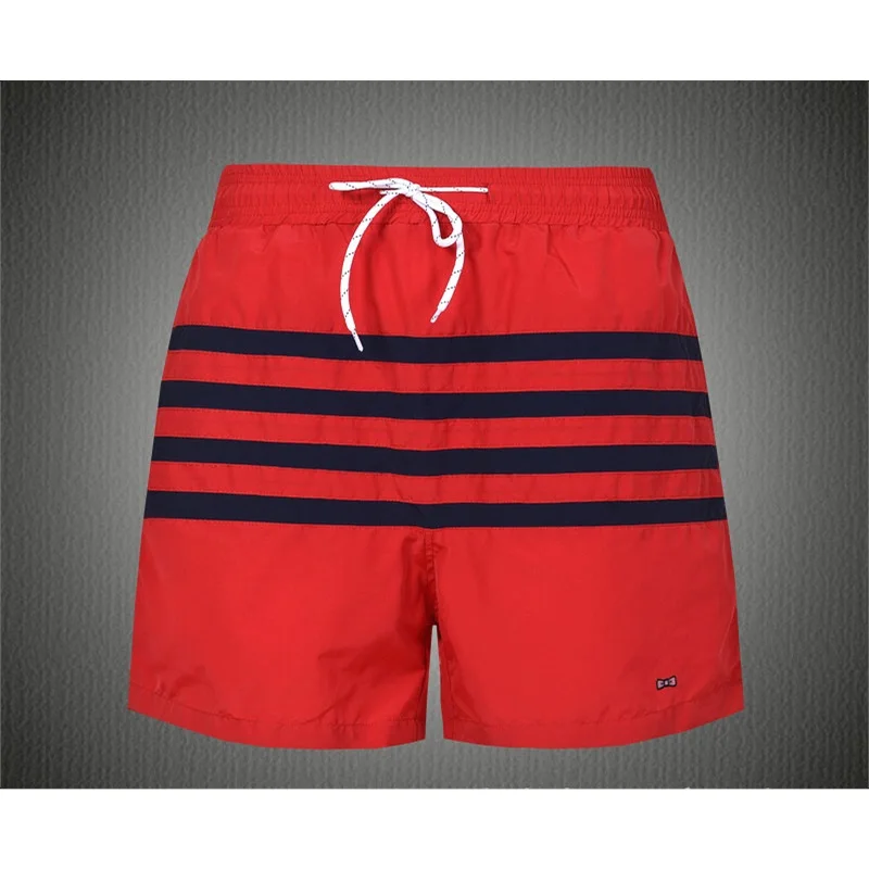 Мужские летние пляжные шорты для парка полосатые плавания одежда серфинга
