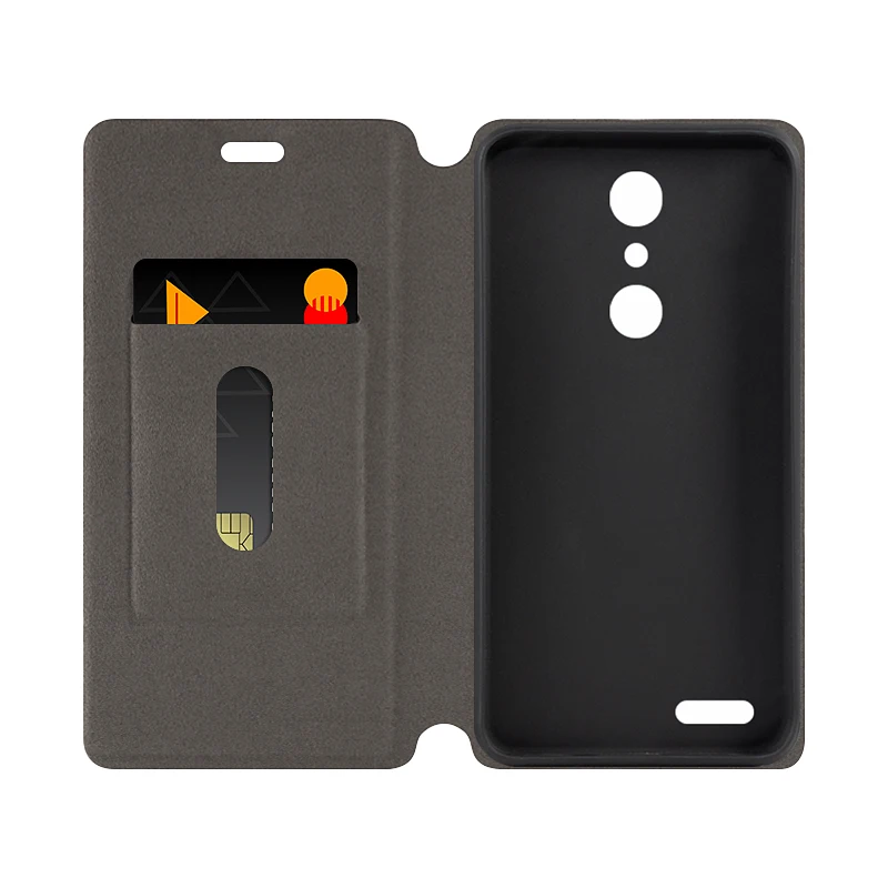 Холщовый чехол из искусственной кожи для телефона ZTE Blade Z Max Pro чехол-книжка Z981