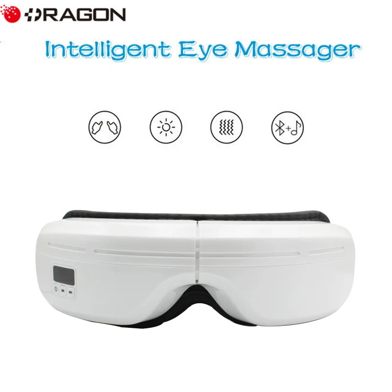 

Вибрирующий массажер для глаз, электрический, Bluetooth прибор для ухода за глазами снятия усталости, нагревательный массаж, горячий компресс, т...